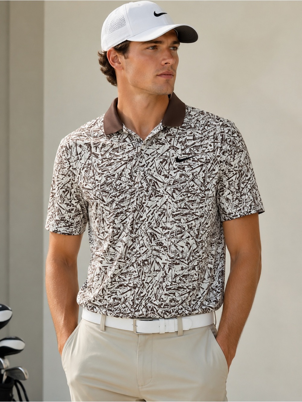 Nike Men’s Brown Golf Polo